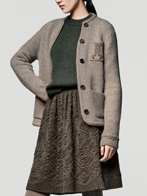 Loro Piana  캐시미어 니트 자켓